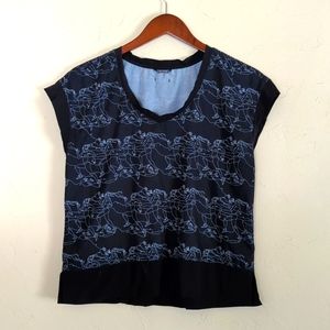 Oiselle limited edition graphic print top